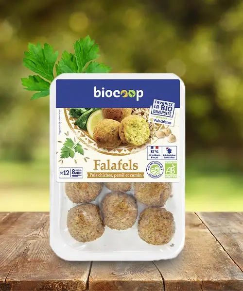 Photo d'illustration - Falafels Biocoop persil cumin
