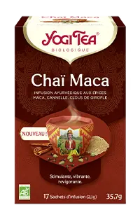Produit PR - Yogi Tea Chaï Maca 17 sachets