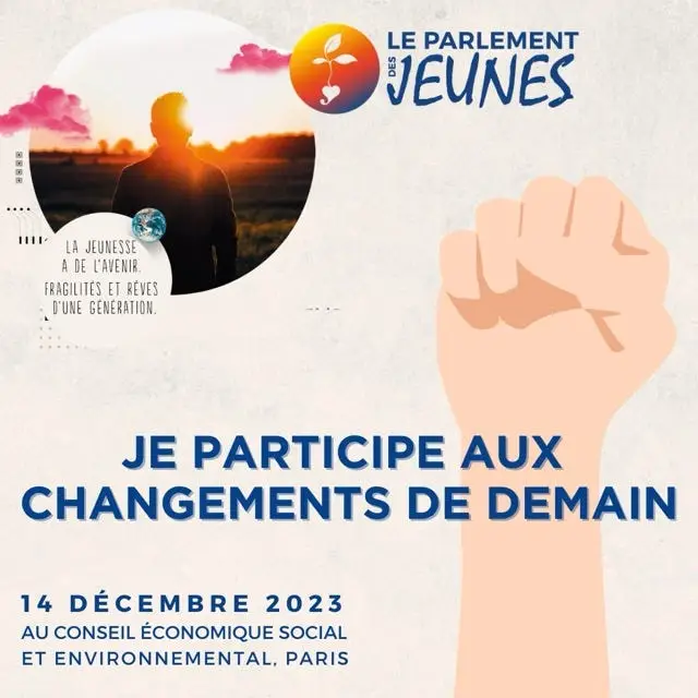 Photo d'illustration - Parlement des Jeunes Je participe aux changements de demain Décembre 2023