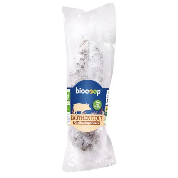 Saucisson nature bio 200g