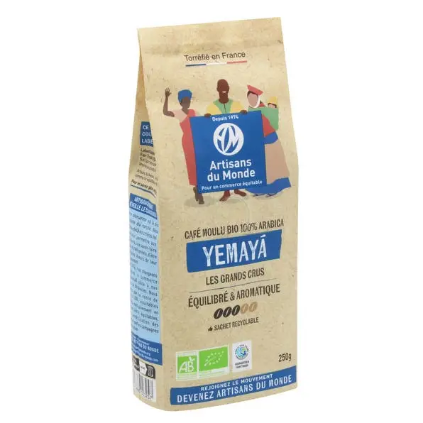 Café mélange Yemaya moulu 250g