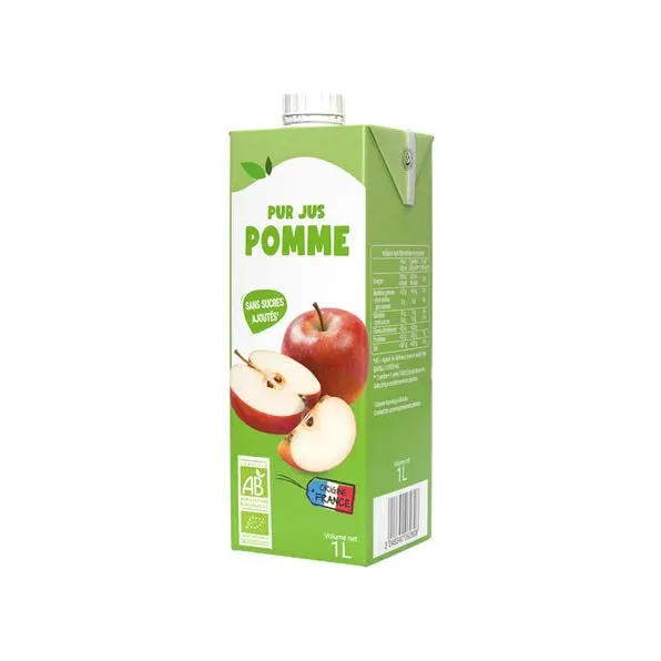 Pur jus de pomme tetra 1L
