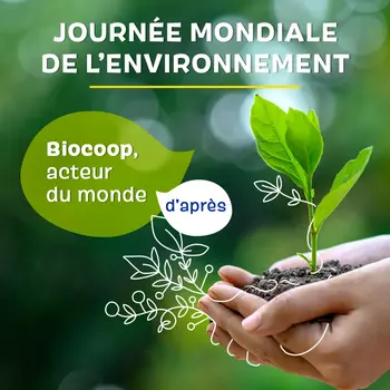 Journée mondiale de l’environnement : Biocoop, acteur du monde d’après