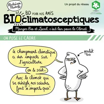La « BD pour vos amis Bioclimatosceptiques » pour expliquer avec humour qu’une transition écologique est possible