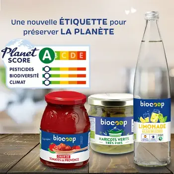 Le Planet-score se concrétise chez Biocoop !