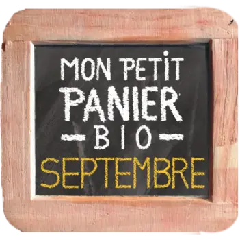 Mon petit panier bio de Septembre 2019